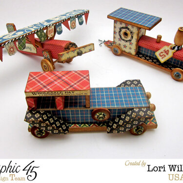Planes, Trains and Automobiles with Graphic 45