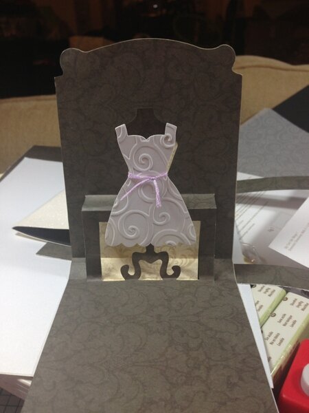 Bridal Cards made with BigShot