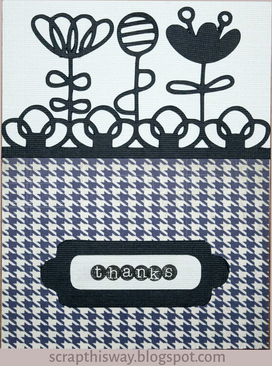 Funky Flowers Card