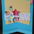 Pop-out Stars Yippie card