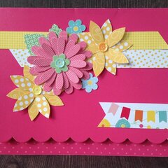 layered flowers all-occasion card
