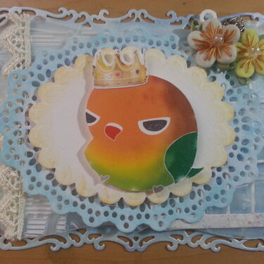 lovebird card