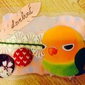 Lovebird blessing card2