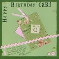 Happy Birthday Cari!! 