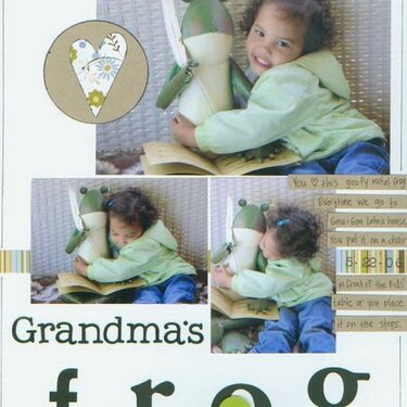 Grandma&#039;s Green Frog