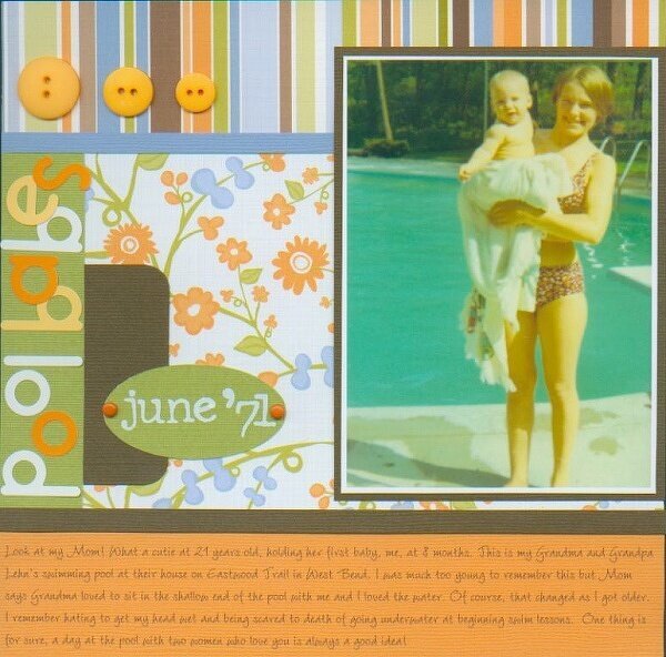 Pool Babes [Scrapbook Trends Sept. &#039;05]