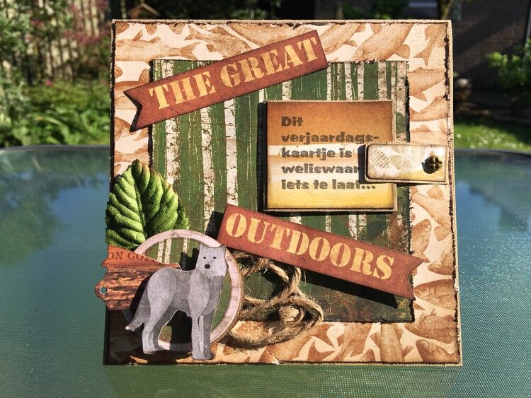 Great Outdoors Birthday Card for Him