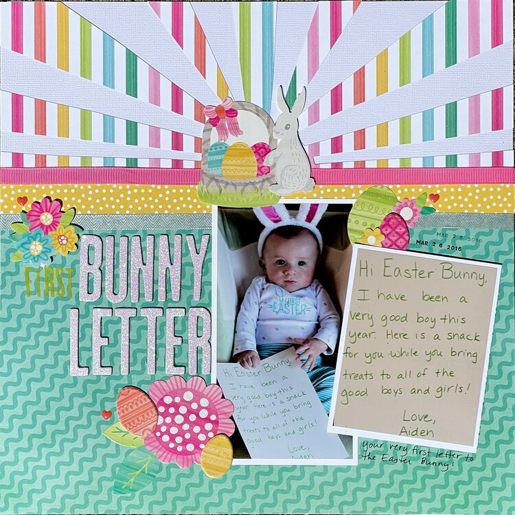 First Bunny Letter