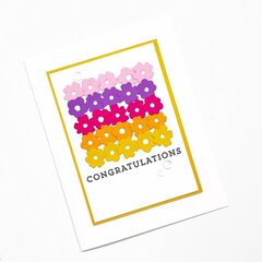 Floral Warm Rainbow Card