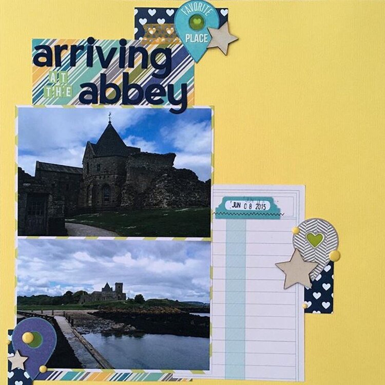 Arriving at the Abbey