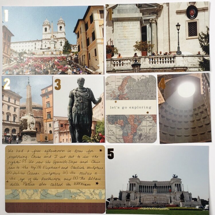 5 Sites in Rome