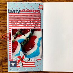 Travelers Notebook - Berry Patriotic