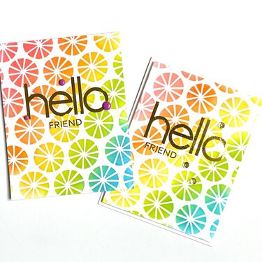 Hello Friend Cards