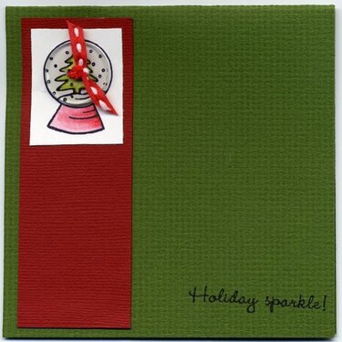 holiday sparkle {a muse artstamps}