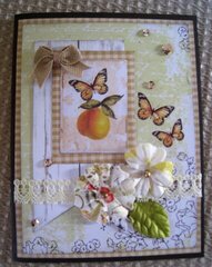 Summer Butterflies Handmade Card