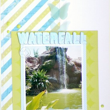 Waterfall nature&#039;s beauty