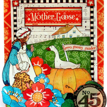 Mother Goose Graphic 45 Card