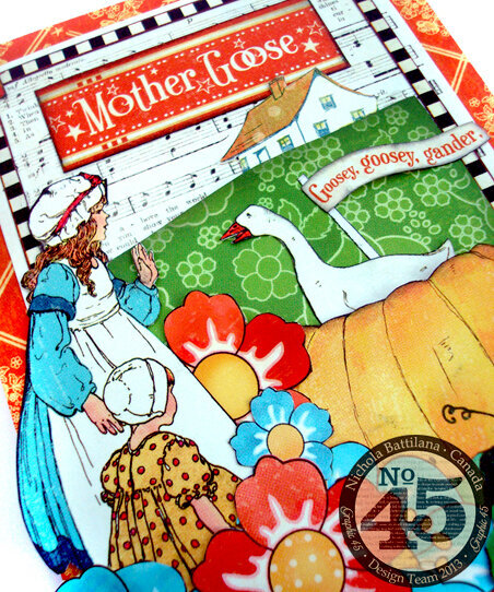 Mother Goose Graphic 45 Card