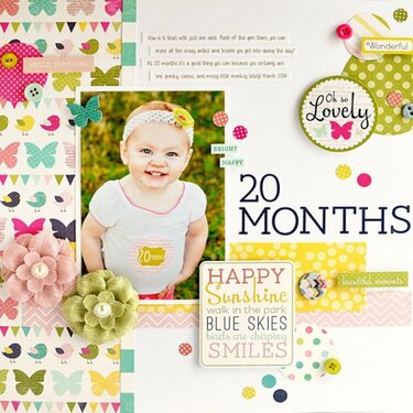 My Creative Scrapbook Creative kit April