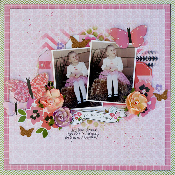 My Creative Scrapbook April Main kit