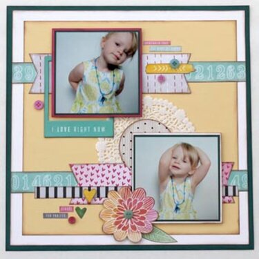My Creative Scrapbook April Main kit by Tracy