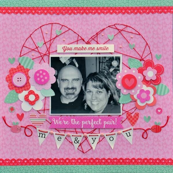 My Creative Scrapbook Creative kit for Feb.