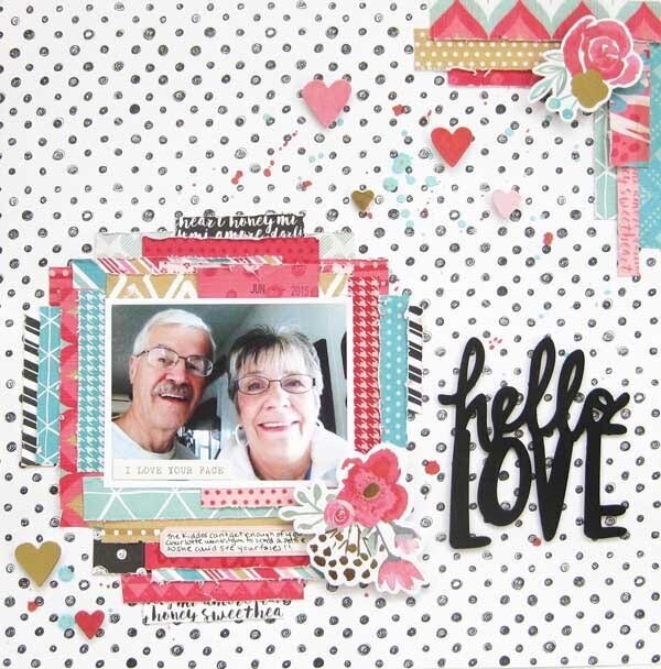 My Creative Scrapbook Feb. Main kit