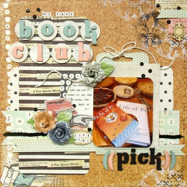 My Creative Scrapbook Oct. Limited Edition kit book club lo