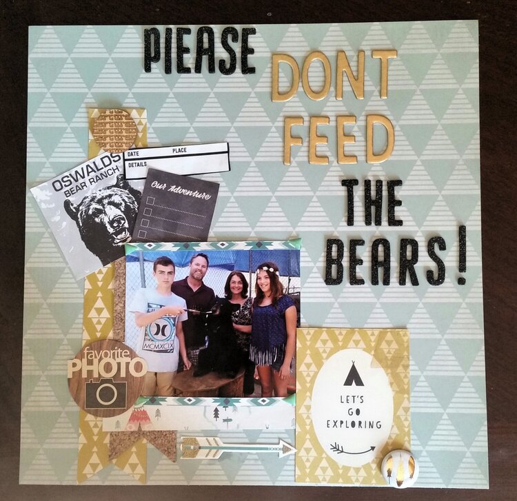 Please don&#039;t feed the Bears!