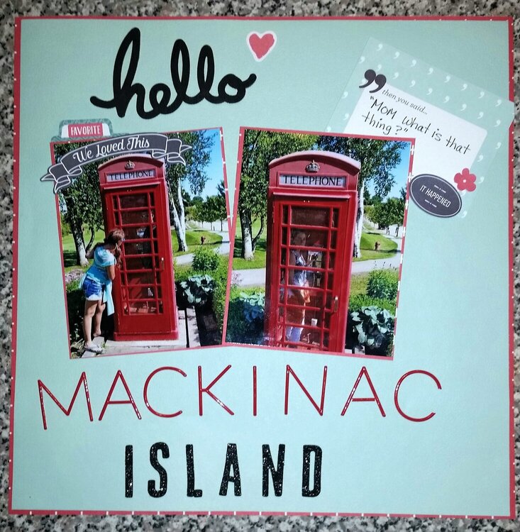 HELLO MACKINAC ISLAND