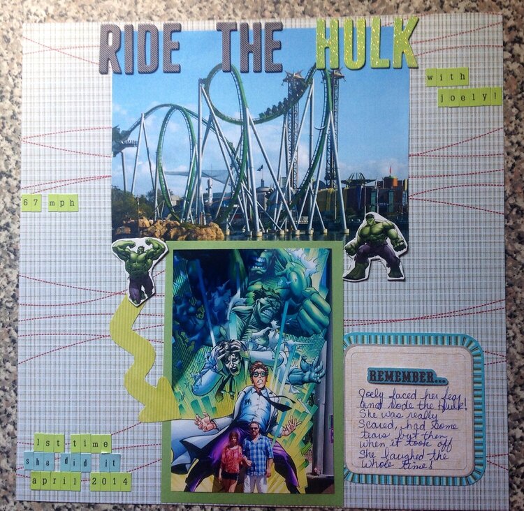 RIDE THE HULK WITH JOELY