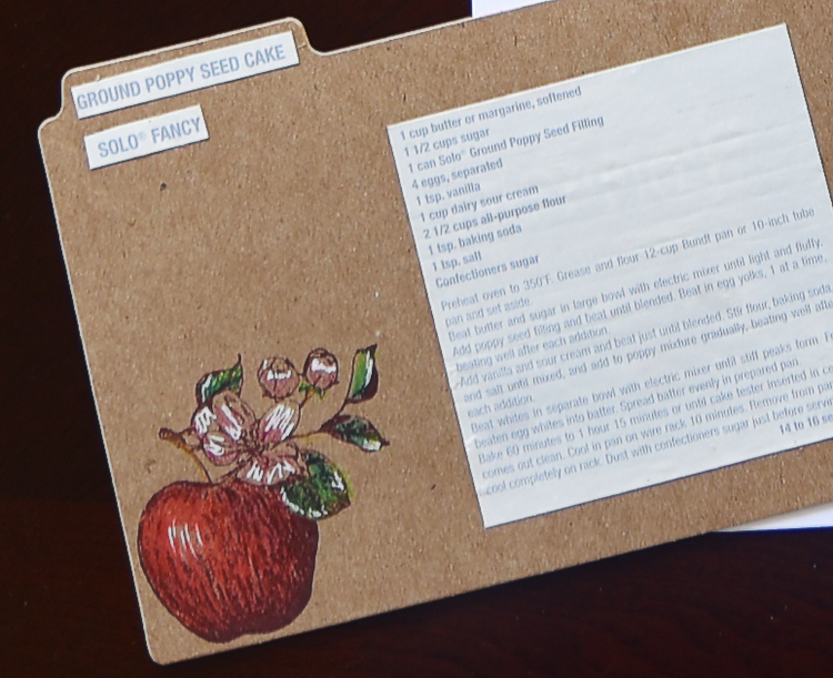 Apple Recipe Card