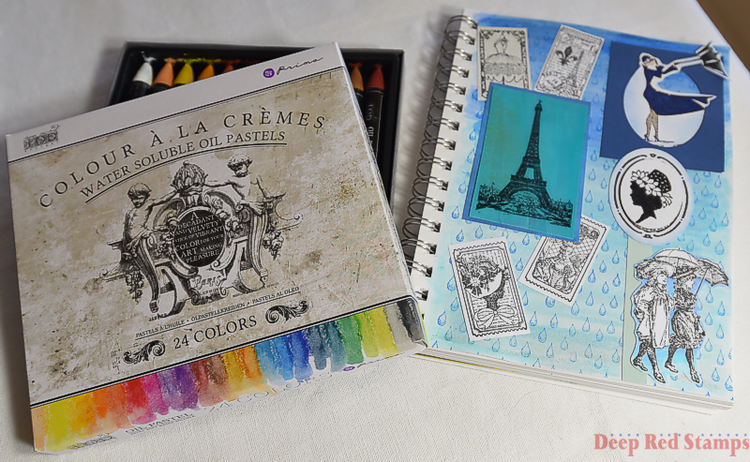 Rainy Day in Paris Journal by Deep Red Stamps