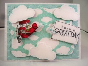 Sign From Above from Deep Red Cling Stamps