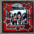 KISS- Rock band layout