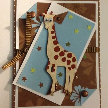 Giraffe card