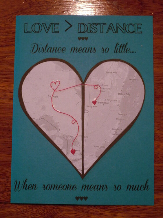 Love&gt;Distance