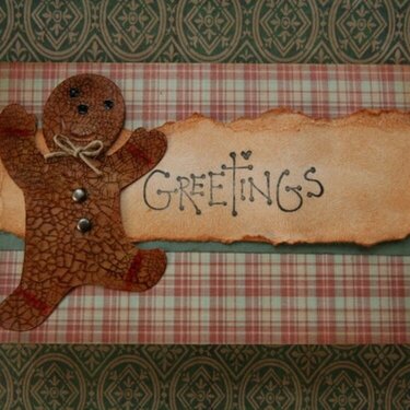 Gingerbread Greeting