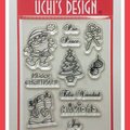 www.uchisdesign.com Bilingual Clear Stamps