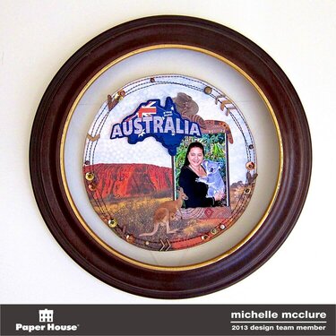 Australia Wall Hanging - Paper House Productions