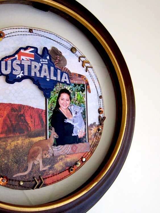 Australia Wall Hanging - Paper House Productions