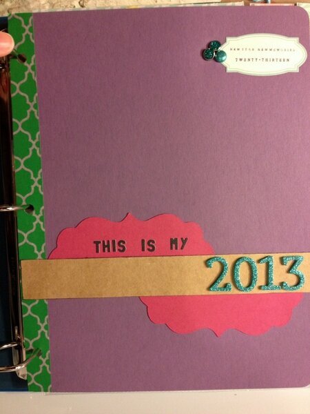 My Project Scrapiness 2013