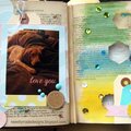 More Happy Little Moments Altered Book-More Peaks 