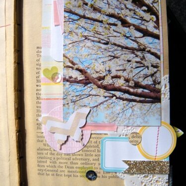 More Happy Little Moments Altered Book