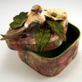 Bird Altered Embellished Box