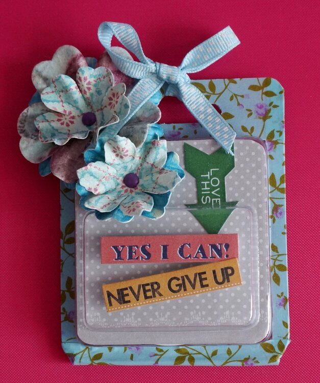 Yes I Can, Never Give Up!