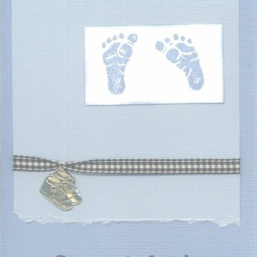 Just a little baby card