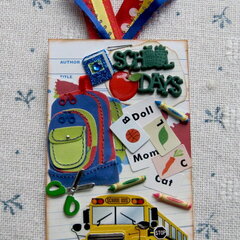 School Days Library Card