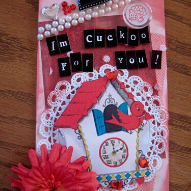 Cuckoo Clock Love Tag