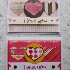 "I Love you" cards
